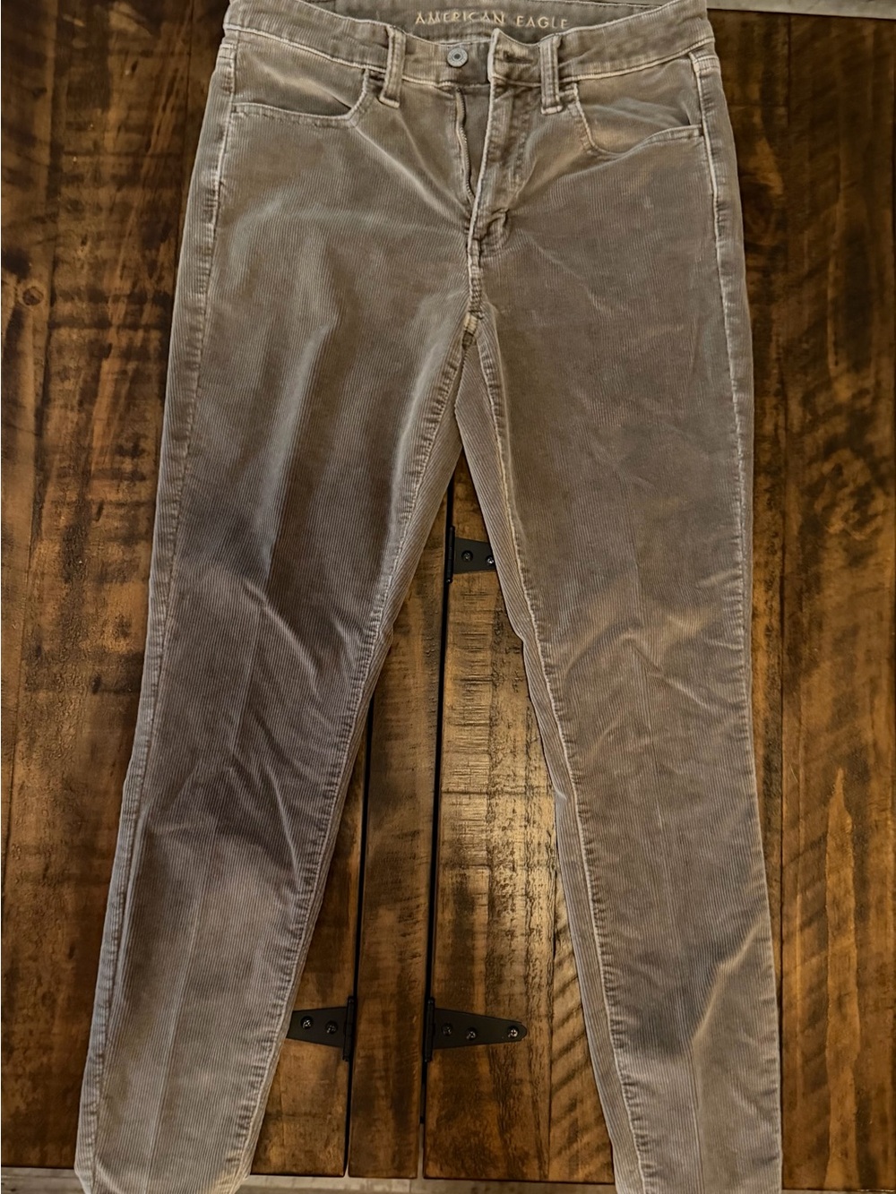 American Eagle Outfitters Women’s Gray Corduroy Jeans